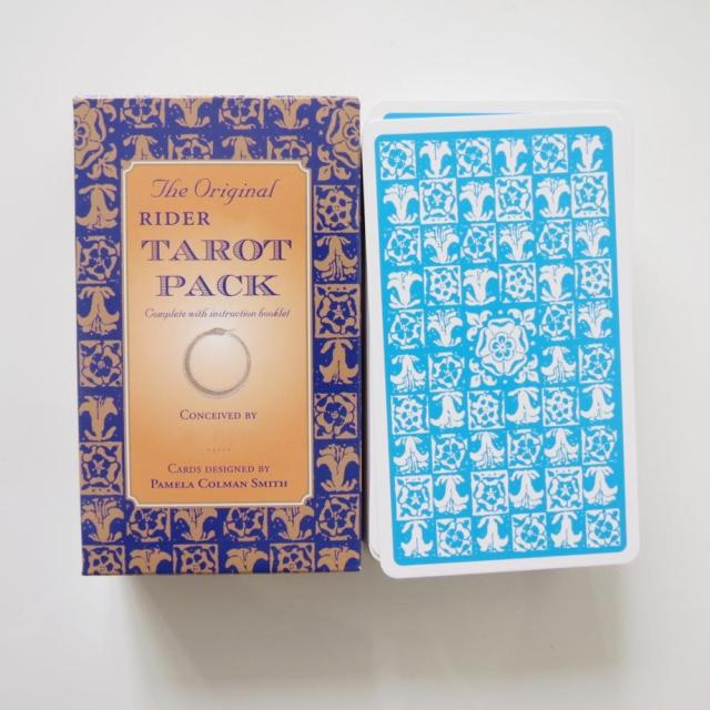 new Tarot deck oracles cards mysterious divination Spanish Rider  tarot cards for women girls cards game board game