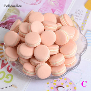 6pcs 13*23mm Food Photography Decor Simulation Fake Macaron Props Food Model Dessert Table Snack Decoration Artificial Cake