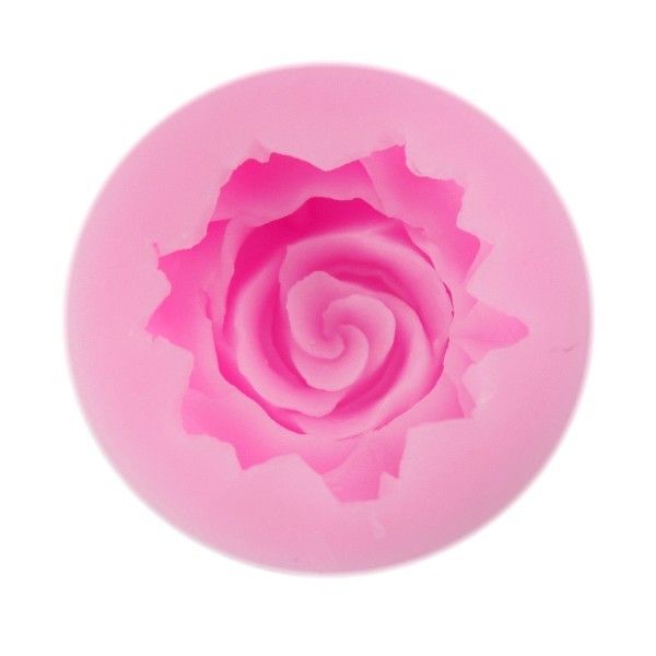 ANGRLY 3D Rose Flower Silicone Mold Fondant Cake Decorating Chocolate Cookie Soap Polymer Clay Resin baking molds Tools