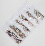 31 Colors SS3-SS10 Mix Sizes Crystal Glass Nails Art Rhinestones For 3D Nail Art Rhinestones Decoration Gems