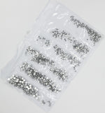 31 Colors SS3-SS10 Mix Sizes Crystal Glass Nails Art Rhinestones For 3D Nail Art Rhinestones Decoration Gems