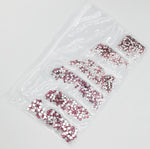 31 Colors SS3-SS10 Mix Sizes Crystal Glass Nails Art Rhinestones For 3D Nail Art Rhinestones Decoration Gems