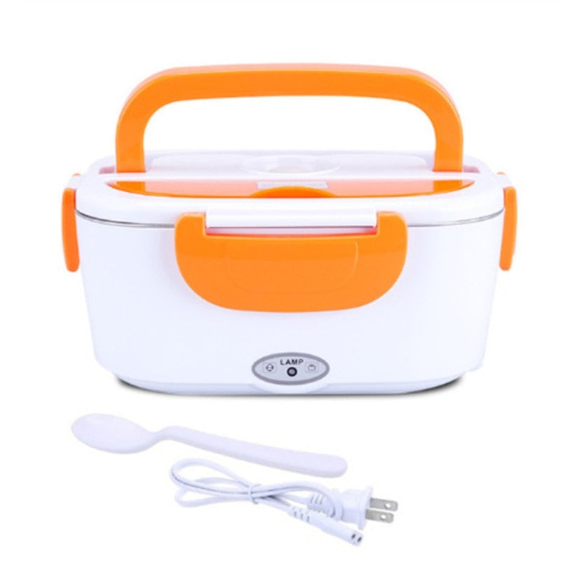 12/110/220V Portable Electric Heated Lunch Box Bento Boxes Car Food Rice Container Warmer Car Home Rice Box Cooker