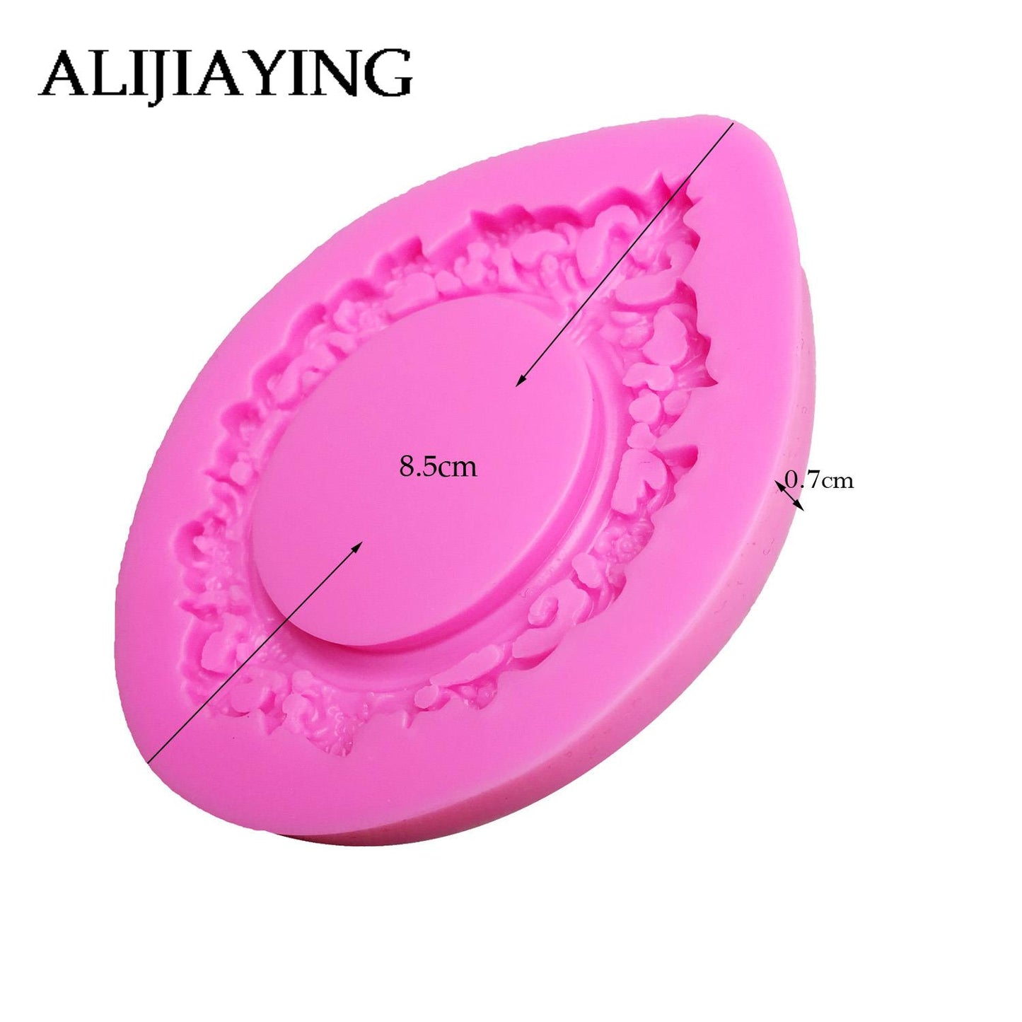 M0611 Frame silicone mold fondant mold cake decorating tools chocolate gumpaste molds