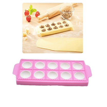 Practical Italian Dumplings Mold DIY Ravioli Fondant Mold Cake Decoration Mousse Chocolate Silicone Mold Kitchen Baking Tools