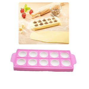 Practical Italian Dumplings Mold DIY Ravioli Fondant Mold Cake Decoration Mousse Chocolate Silicone Mold Kitchen Baking Tools