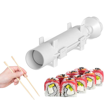 Hot Sale Sushi Maker DIY Sushi Mold Japanese Roll Rice Mold Kitchen Tools Bazooka Vegetable Meat Rolling Sushi Making Machine