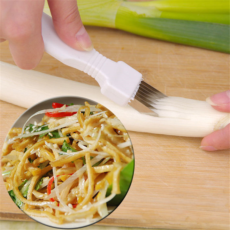 Practical Shallot Knife Onion Garlic Vegetable Cutter Cut Onions Garlic Tomato Device Shredders Slicers Convenient Kitchen Tools