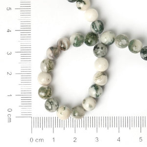 Top quality African green beads Natural Stone Round Loose beads ball handmade For Fsahion Jewelry Making Dia 4/6/8/10MM