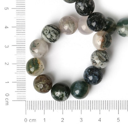 Top quality African green beads Natural Stone Round Loose beads ball handmade For Fsahion Jewelry Making Dia 4/6/8/10MM