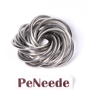 PeNeede Fidget Toy High Quality Smooth Chainmail Mobius Infinity Ball Autism/ADHD Stress Chainmaille Sensory Toy