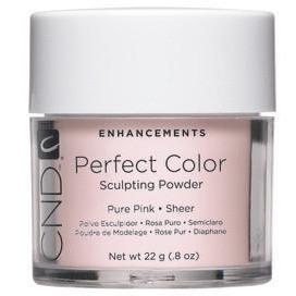 CND Perfect Color - Sculpting Powder - Acrylic Powder - Pure Pink Sheer (0.8 oz)