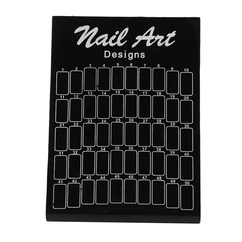 Nail Art Display Board Palette - 50 rooms (Stand included)